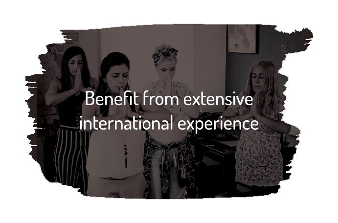 benefit from extensive international experience